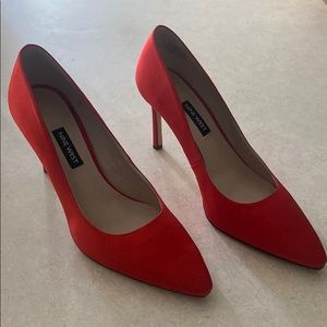 Nine West red heels